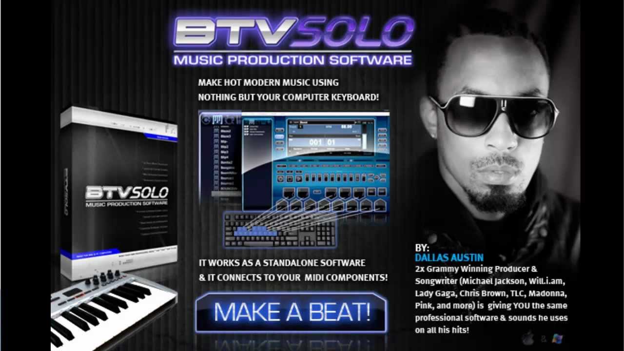 Btvsolo music production software music